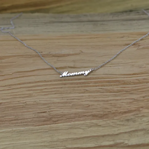 Stříbrný náhrdelník mommy ROSY Image