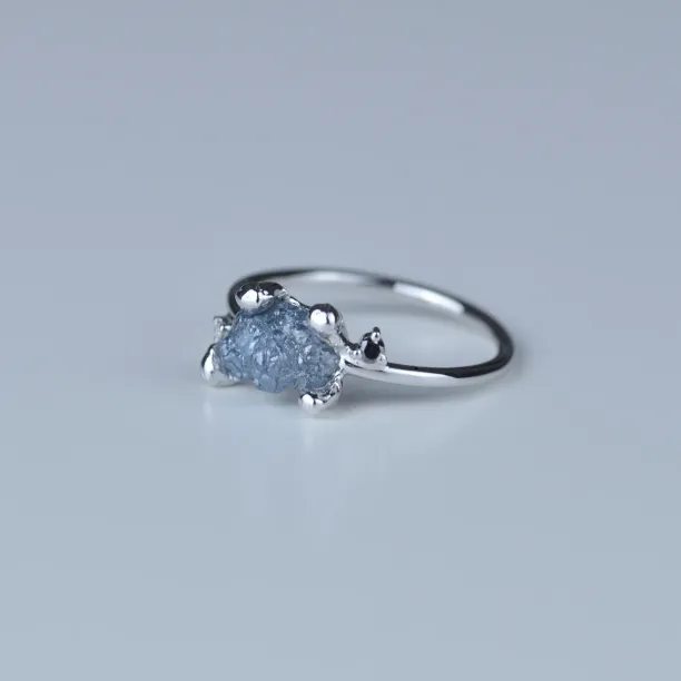 Prsten z zlata se surovým diamantem TRACY Image