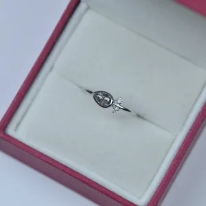 Zlatý prsten s diamantem salt and pepper 0.32ct NANCY Thumbnail