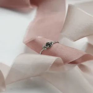 Zlatý prsten s diamantem salt and pepper 0.32ct NANCY Thumbnail