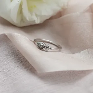 Zlatý prsten s diamantem salt and pepper 0.32ct NANCY Thumbnail