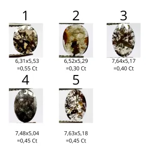 Zlatý prsten s diamantem salt and pepper MELISSA Thumbnail