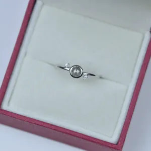 Zlatý prsten s diamantem salt and pepper 0.45ct LAUREN Thumbnail