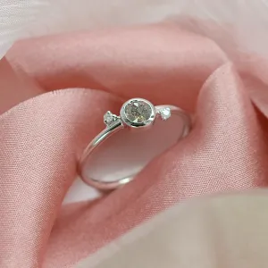 Zlatý prsten s diamantem salt and pepper 0.45ct LAUREN Thumbnail