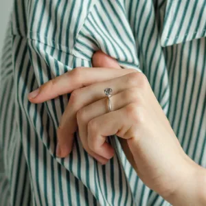 Prsten s diamantem salt and pepper 0.5ct ELLERY Thumbnail