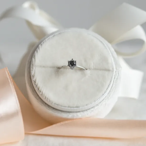 Prsten s diamantem salt and pepper 0.5ct ELLERY Image