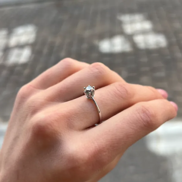 Prsten s diamantem salt and pepper 0.5ct ELLERY Image