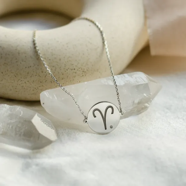 Diamond bracelet with a sign of zodiac ZOD Image