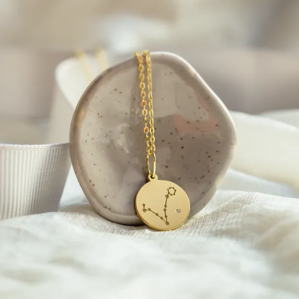 Diamond pendant with a zodiac constellation ZODIAC Image