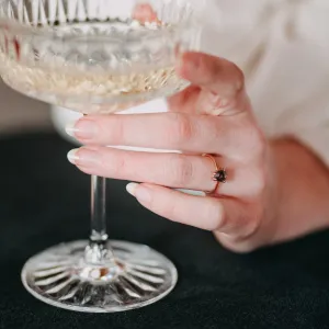 Zlatý prsten s diamantem salt and pepper TERRI Thumbnail