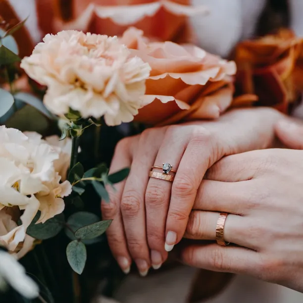 Zlatý prsten s diamantem salt and pepper TERRI Image