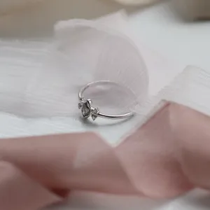 Zlatý prsten s diamantem salt and pepper 0.2ct SABI Thumbnail