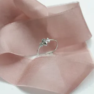 Zlatý prsten s diamantem salt and pepper 0.2ct SABI Thumbnail