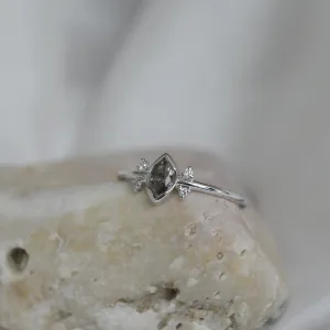 Zlatý prsten s diamantem salt and pepper 0.2ct SABI Thumbnail