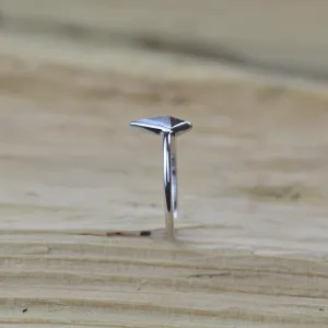 Zlatý prsten s diamantem  salt and pepper CHRIS Thumbnail