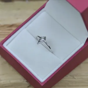 Zlatý prsten s diamantem  salt and pepper CHRIS Thumbnail