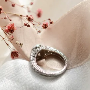 Platinový prsten s diamanty 0.68ct OSLO Thumbnail