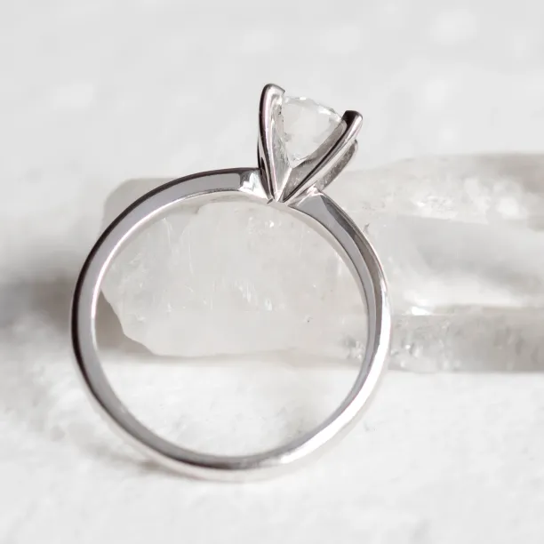 Platinum ring with diamond 0.4ct VEITA Image