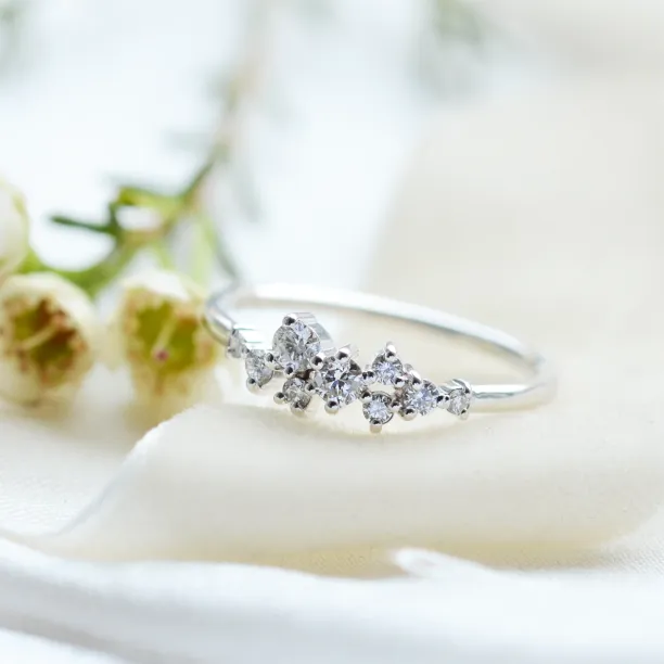 Diamond cluster ring CLARA Image