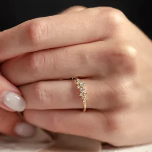 Diamond cluster ring CLARA Thumbnail