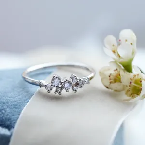 Diamond cluster ring CLARA Thumbnail
