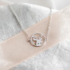 Stříbrný náramek ve tvaru jelena APRIL Thumbnail