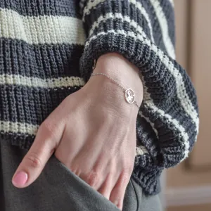 Zlatý náramek ve tvaru jelena APRIL Thumbnail