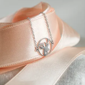 Zlatý náramek ve tvaru jelena APRIL Thumbnail