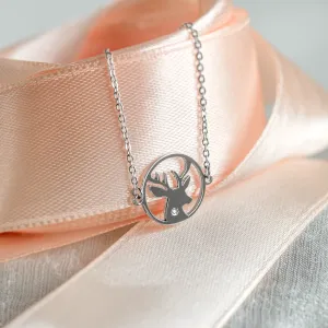 Zlatý náramek ve tvaru jelena APRIL Thumbnail