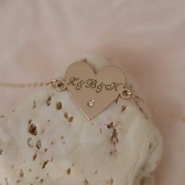 Zlatý náramek s diamantem VICKY Image