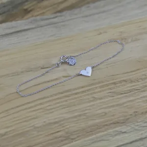 Stříbrný náramek s diamantem CINDY Thumbnail