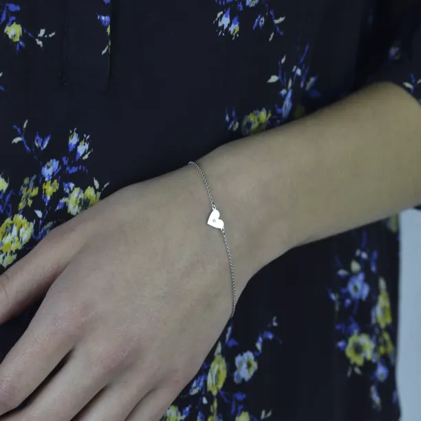 Stříbrný náramek s diamantem CINDY Image