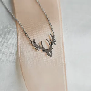 Zlatý náramek s motivem jelena a diamantem ELLEN Thumbnail