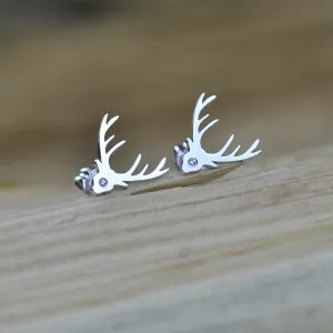 Stylové stříbrné náušnice s diamanty LOIS Thumbnail