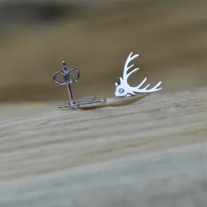 Stylové stříbrné náušnice s diamanty LOIS Thumbnail