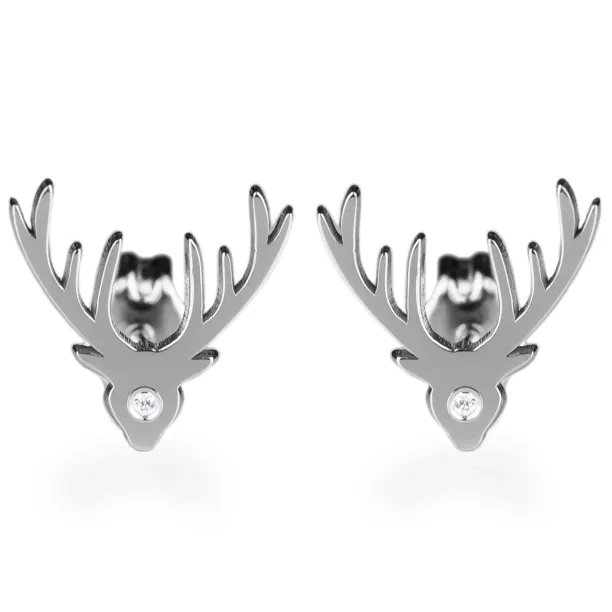 Stylové stříbrné náušnice s diamanty LOIS Image