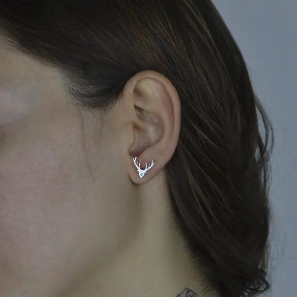 Stylové zlaté náušnice s diamanty LOIS Image