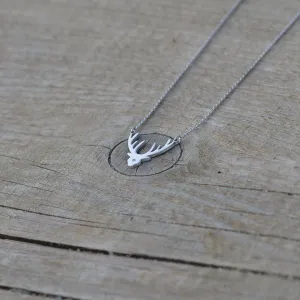 Stříbrný náhrdelník ELIANA s diamantem Thumbnail