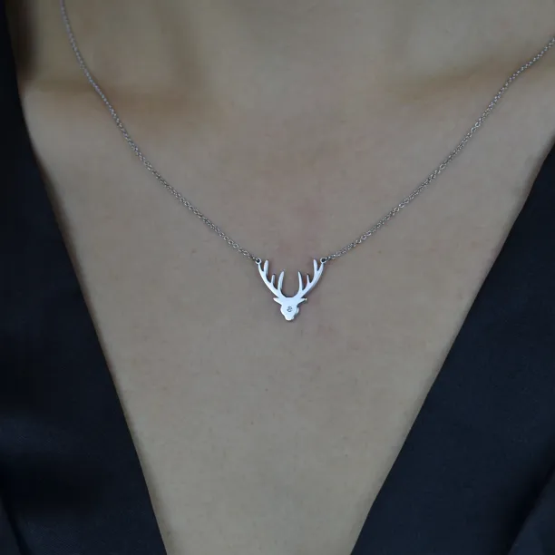 Zlatý náhrdelník ELIANA s diamantem Image