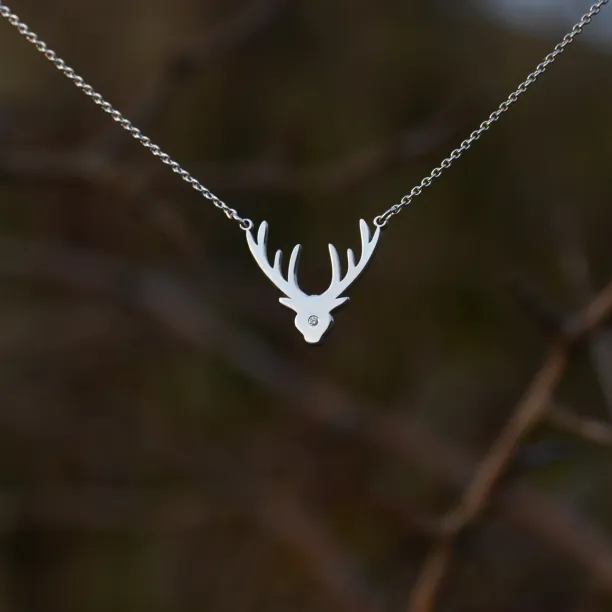 Zlatý náhrdelník ELIANA s diamantem Image