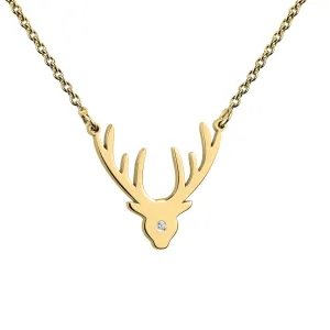 Zlatý náhrdelník ELIANA s diamantem Thumbnail