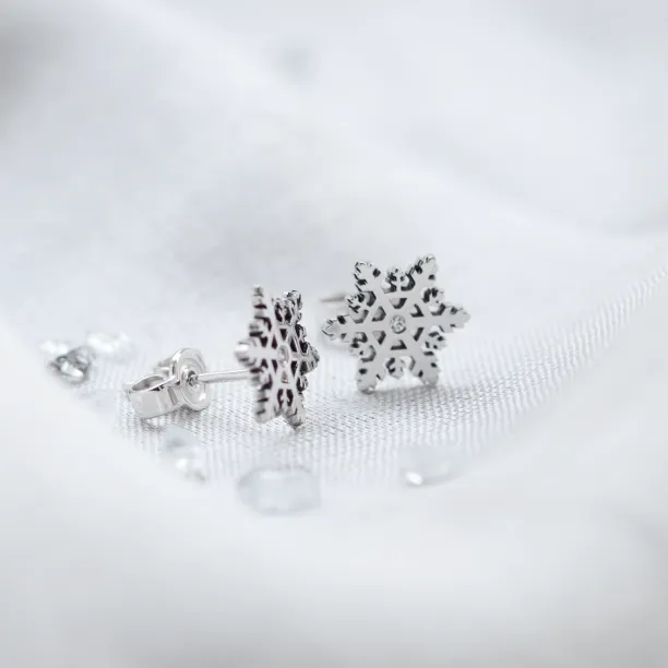 Zlaté vločky ARIANA s diamanty Image