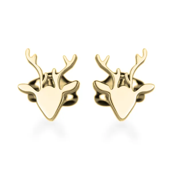 Stylové zlaté náušnice LILLY Image