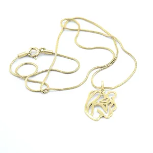 Jedinečný přívěsek ze zlata s vyobrazením matky a dítěte MOMMY Thumbnail