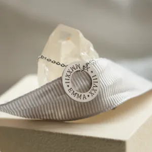 Necklace with the ring SOLOBA Thumbnail