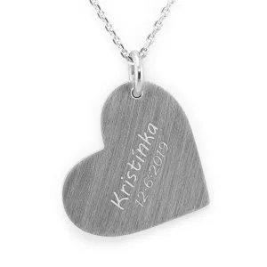 Přívěsek ve tvaru srdce MOSS Thumbnail