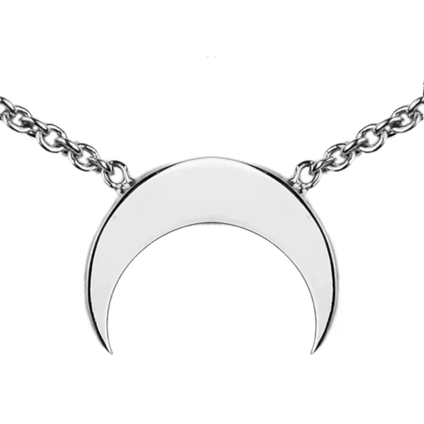 Stříbrný náhrdelník s půlměsícem VITKE Image