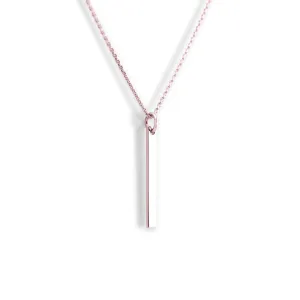 Zlatý minimalistický náhrdelník s možností gravíru ODDA Thumbnail