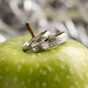 Zlaté snubní prsteny ve tvaru stromu DRIS Thumbnail