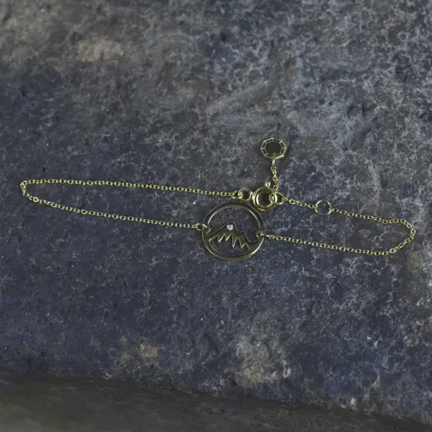 Zlatý náramek s diamantem JAM Image